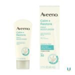Aveeno Calm + Restore Daily Moisturizer Mineral Sunscreen