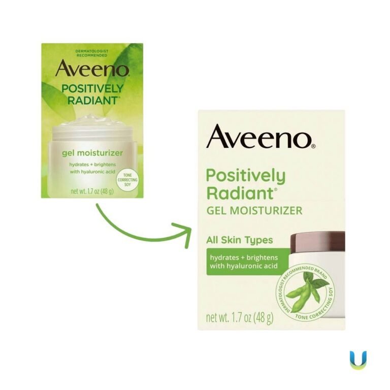 Aveeno Positively Radiant Daily Gel Facial Moisturizer