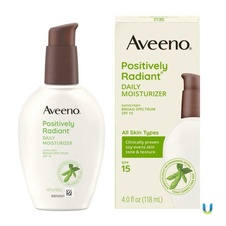 Aveeno Positively Radiant Face Moisturizer Broad Spectrum SPF 15