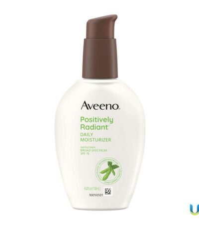 Aveeno Positively Radiant Face Moisturizer Broad Spectrum SPF 15