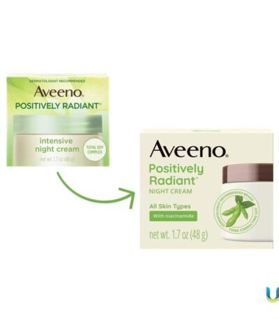 Aveeno Positively Radiant Moisturizing Night Face Cream