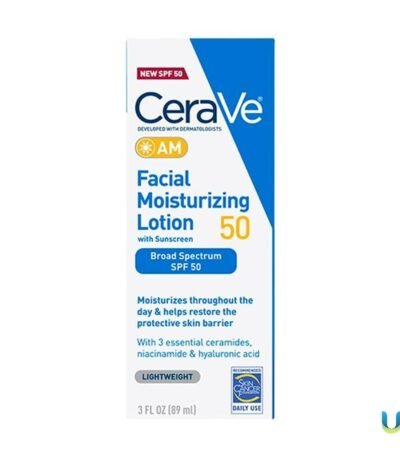 CeraVe AM Facial Moisturizing Lotion SPF 50