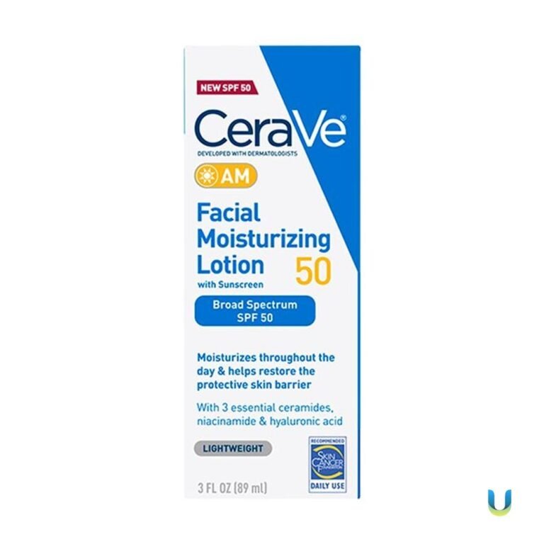 CeraVe AM Facial Moisturizing Lotion SPF 50