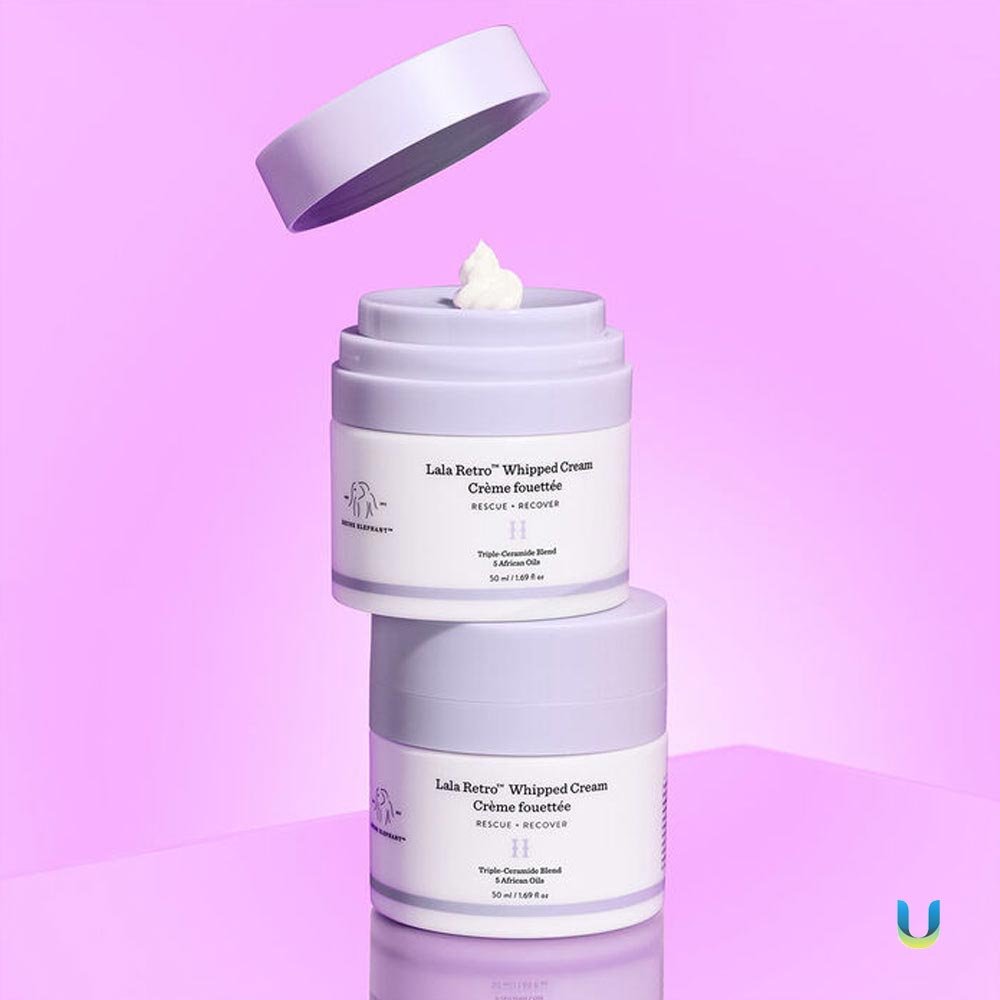 thumbnail image 2 of Drunk Elephant Lala Retro Whipped Cream 50ml – Rescue + Recover Moisturizer (EXP 08/2027) 2 of 5