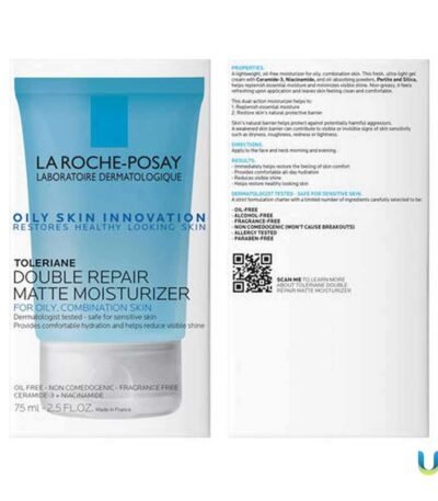 La Roche Posay Toleriane Double Repair Matte Face Moisturizer for Oily Skin