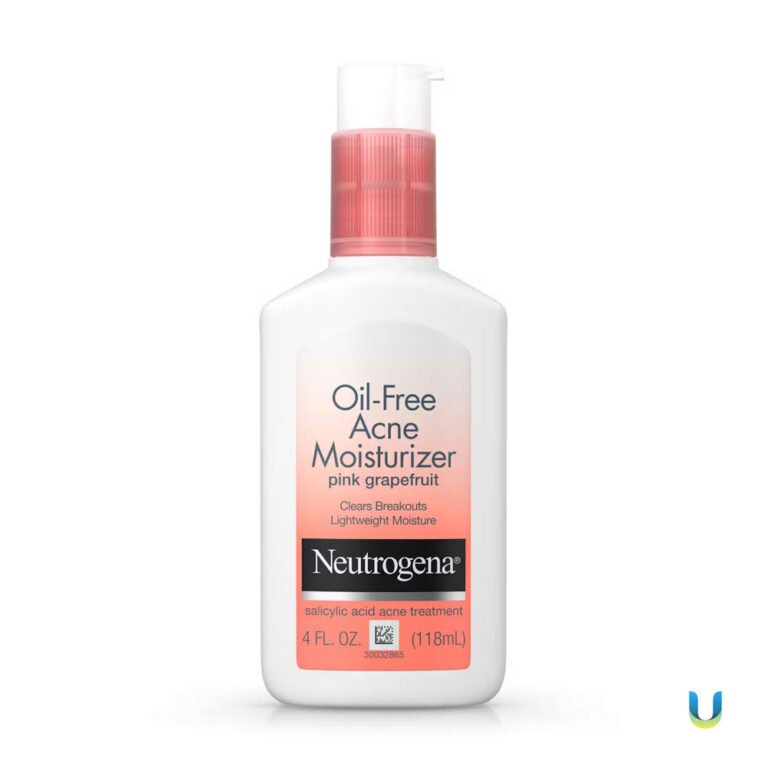 Neutrogena Non-Comedogenic Oil-Free Pink Grapefruit Acne Face Moisturizer with Salicylic Acid
