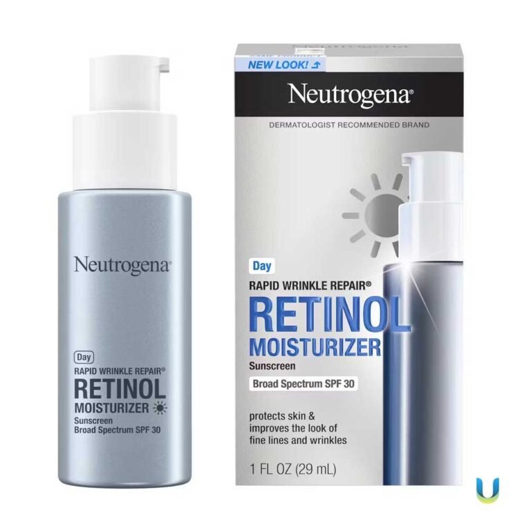 Neutrogena Rapid Wrinkle Repair Daily Face Moisturizer with SPF 30 + Hyaluronic Acid
