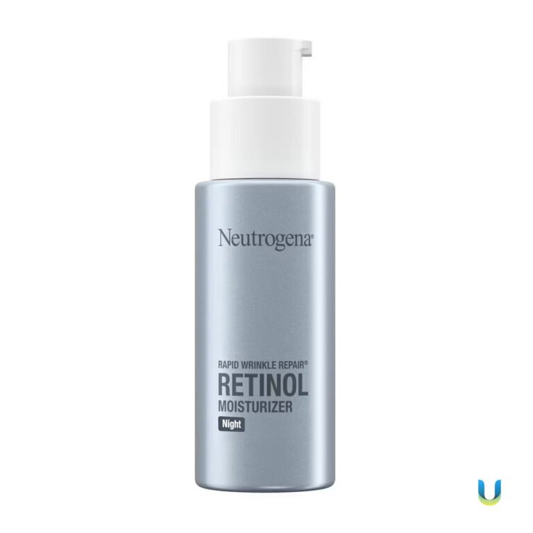 Neutrogena Rapid Wrinkle Repair Night Face Moisturizer with Retinol, Hyaluronic Acid