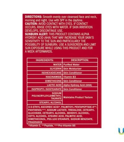 Olay Vitamin C + Peptide 24 Face Moisturizer